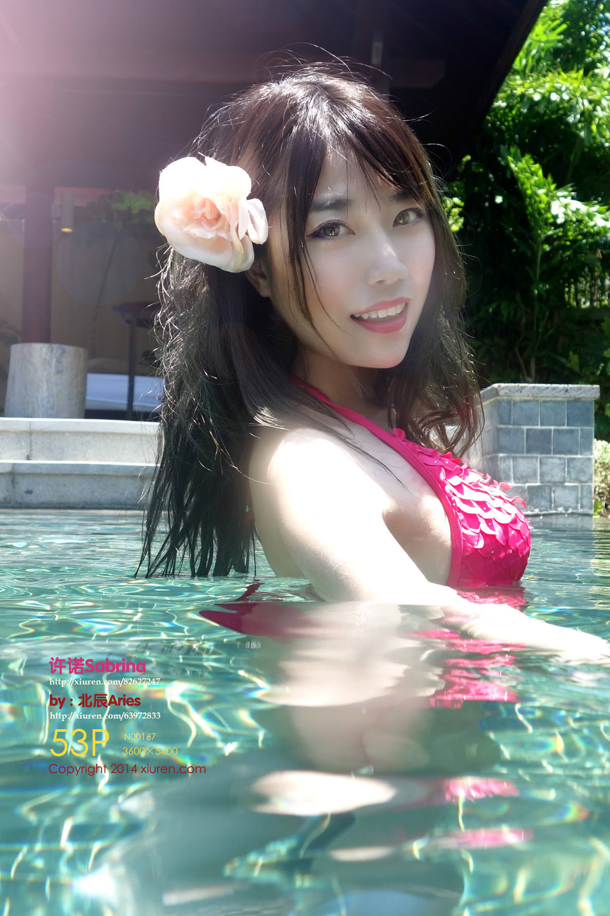 [Xiuren秀人网] 2014.06.30 NO.167 许诺Sabrina [53+1P]