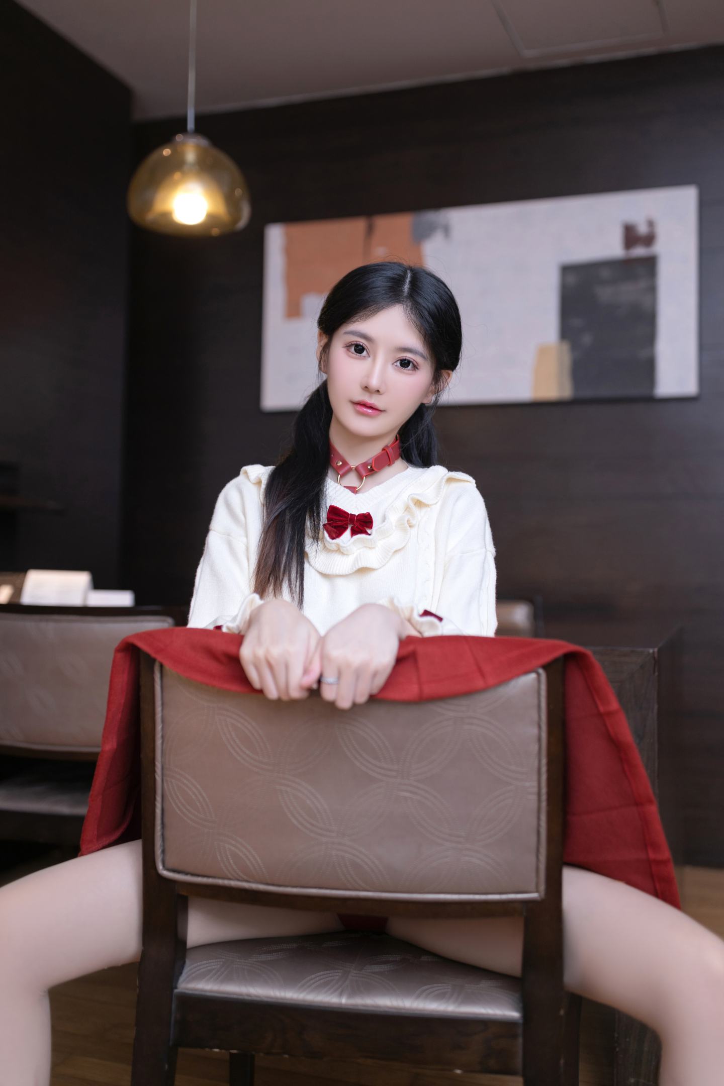 谢小蒽 NO.025 内购无水印 新年特写 红色束缚