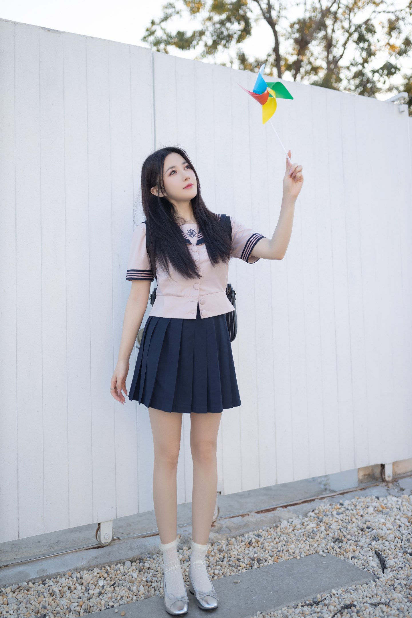 鱼子酱Fish NO.001 内购无水印 JK写真 游乐园